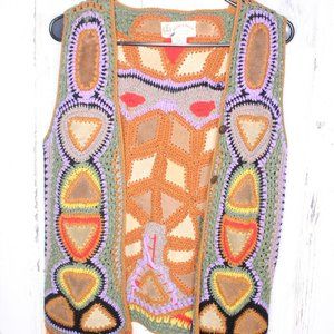 Peck & Peck Vintage Wool Suede 14 Women’s Vest